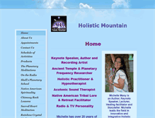 Tablet Screenshot of holisticmountain.com